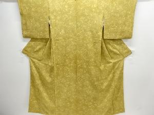 枝葉模様小紋着物